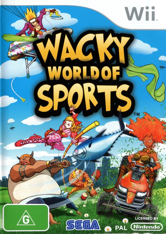 Wacky World Of Sports box art for Wii